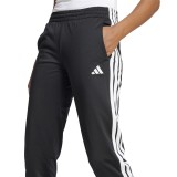 Γυναικεία Φόρμα Μαύρη - adidas Sportswear Tricot 3-Stripes Εικόνα 1