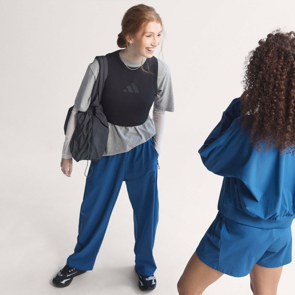 Women's Pants Petrol - adidas Sportswear Z.N.E. Woven