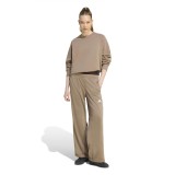 Women's Pants Κhaki - adidas Sportswear Dayready Wide Leg Image 3