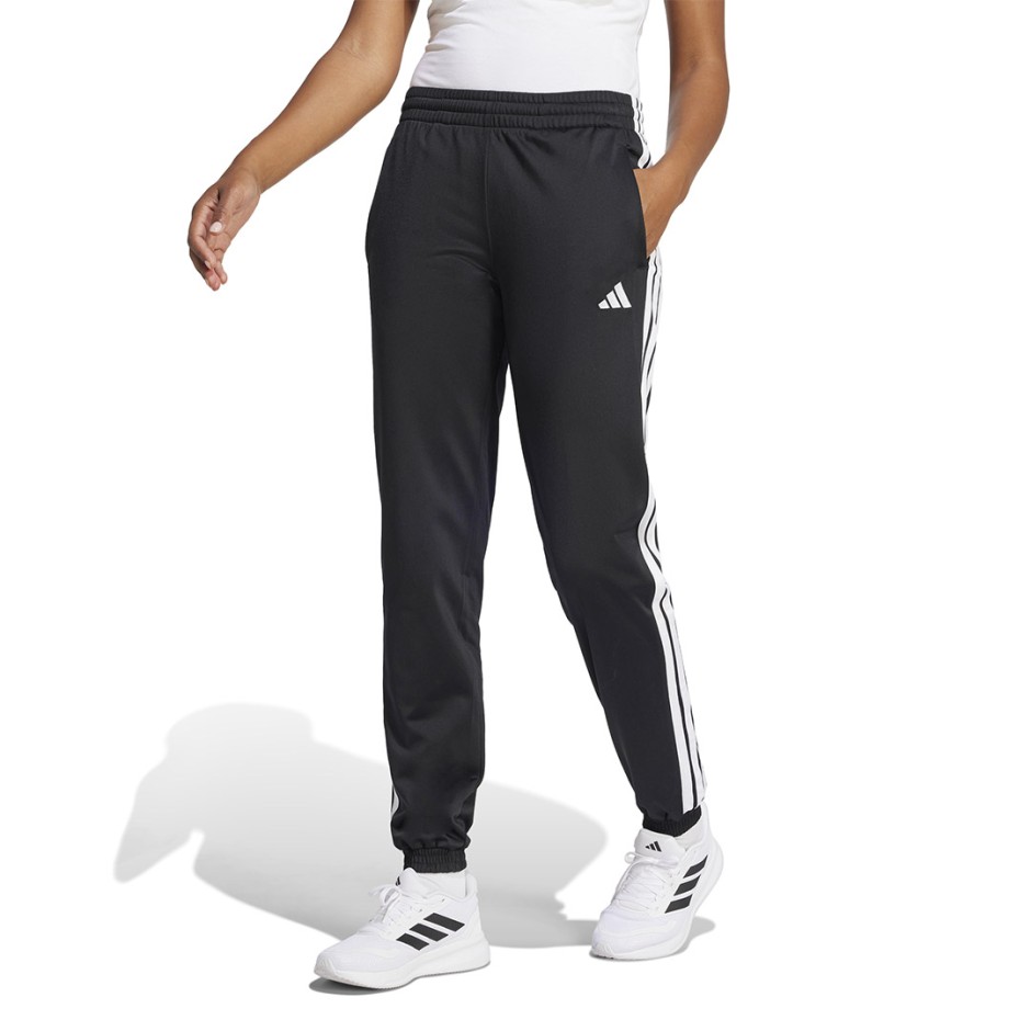 Γυναικεία Φόρμα Μαύρη - adidas Sportswear Tricot 3-Stripes