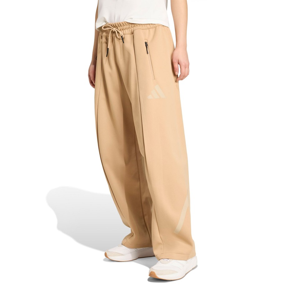 Γυναικεία Φόρμα Μπεζ - adidas Sportswear Z.N.E. Open-Hem
