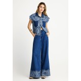 FUNKY BUDDHA  FBL013-165-02-MD BLUE Jeans Image 3