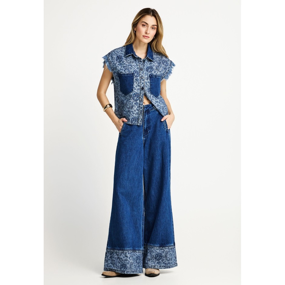 FUNKY BUDDHA  FBL013-165-02-MD BLUE Jeans