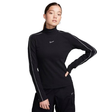 Nike Sportswear Μαύρο - Γυναικεία Μακρυμάνικη Μπλούζα