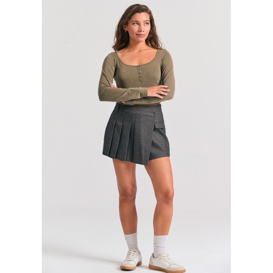 FUNKY BUDDHA FBL012-104-07-DUSTY OLIVE ΛΑΔΙ
