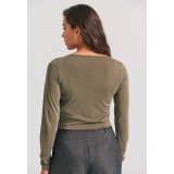 FUNKY BUDDHA FBL012-104-07-DUSTY OLIVE ΛΑΔΙ Εικόνα 1