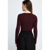 FUNKY BUDDHA  FBL014-108-17-BURGUNDY Μπορντό Εικόνα 0