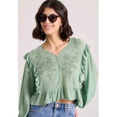 FUNKY BUDDHA FBL009-124-17-MINERAL GREEN Πράσινο