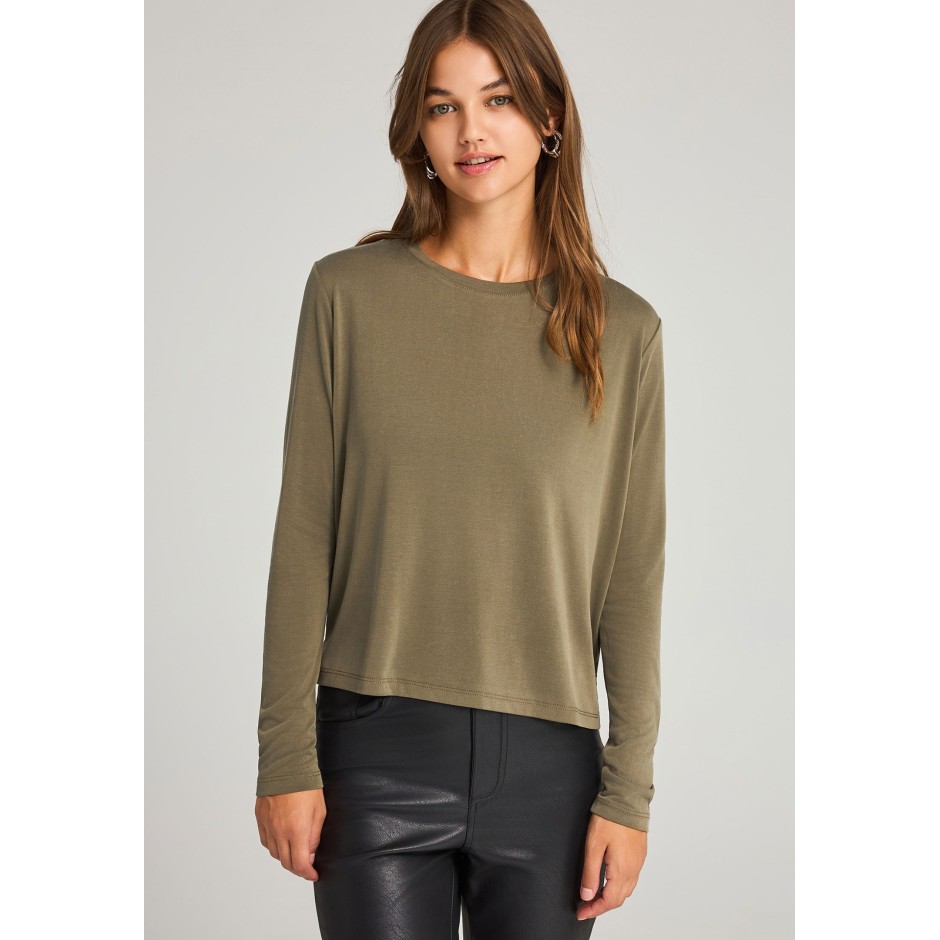 FUNKY BUDDHA FBL012-102-07-DUSTY OLIVE ΛΑΔΙ