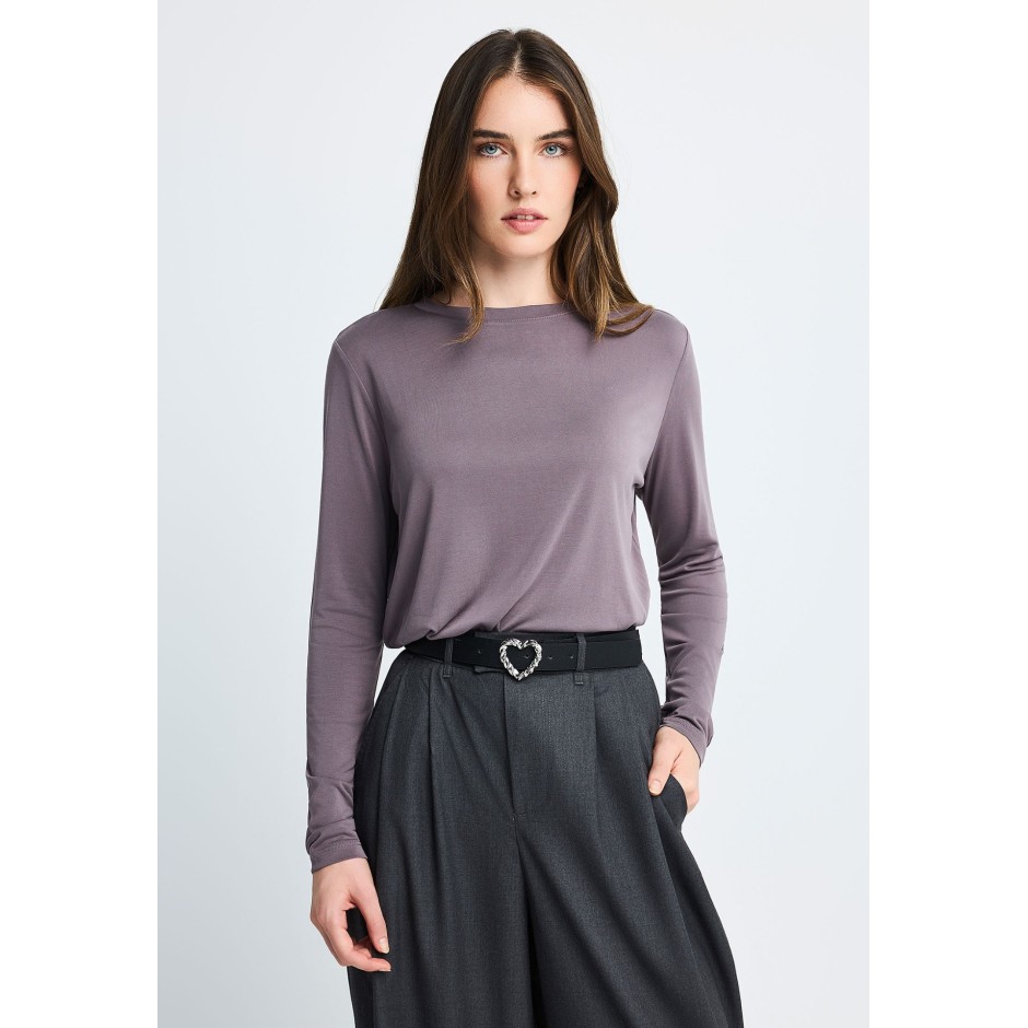 FUNKY BUDDHA  FBL014-103-07-MAUVE Μωβ