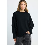 FUNKY BUDDHA  FBL014-104-07-BLACK Μαύρο Εικόνα 