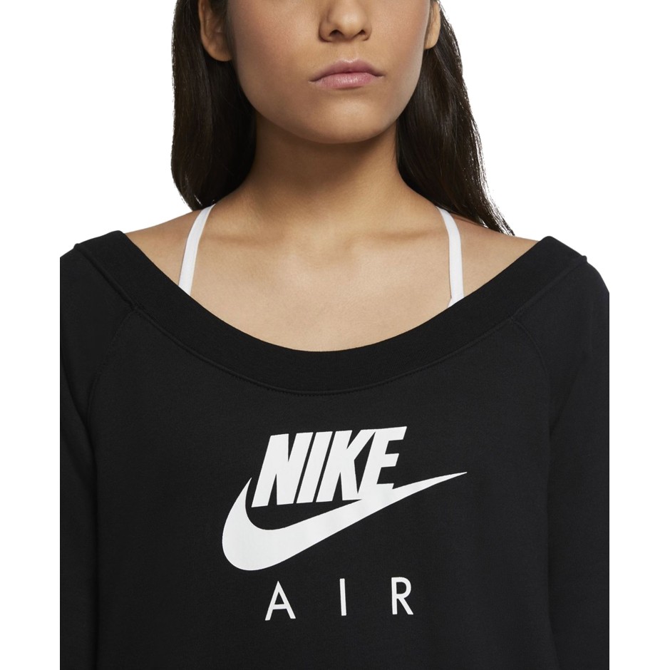 NIKE W NSW AIR CREW OS FLC CU5426-010 Black