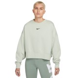 NIKE W NSW ESSNTL CLCTN FLC OS CRW DJ7665-017 Turquoise Image 