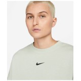 NIKE W NSW ESSNTL CLCTN FLC OS CRW DJ7665-017 Turquoise Image 1