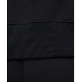 NIKE W NSW PHNX FLC QZ CROP DQ5767-010 Black Image 3