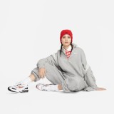 NIKE W NSW PHNX FLC QZ CROP DQ5767-063 Grey Image 5