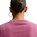 Γυναικεία Μακρυμάνικη Μπλούζα Ροζ - Nike Studio Fleece Medium Weight Εικόνα 0