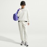 Γυναικεία Μακρυμάνικη Μπλούζα Εκρού - Nike Studio Fleece Medium Weight 'Graphic Pack' Εικόνα 4