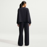 Women's Sweatshirt Black - Nike 24.7 ImpossiblySoft Image 3