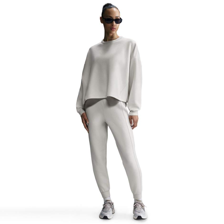 Γυναικεία Μακρυμάνικη Μπλούζα Εκρού - Nike 24.7 ImpossiblySoft