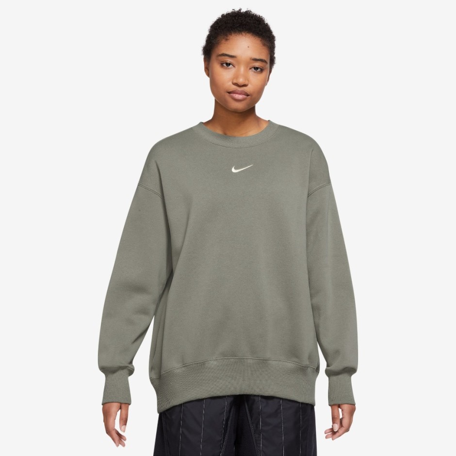 NIKE W NSW PHNX FLC OS CREW DQ5733-320 Grey