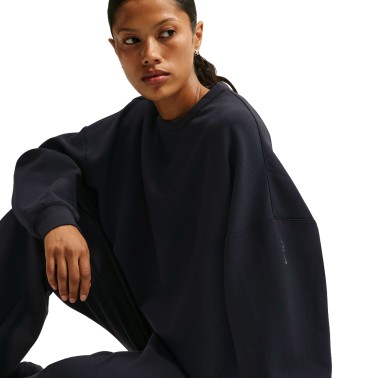 Women's Sweatshirt Black - Nike 24.7 ImpossiblySoft