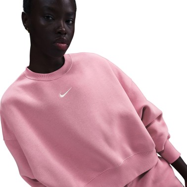 NIKE W NSW PHNX FLC OOS CREW DQ5761-699 Pink