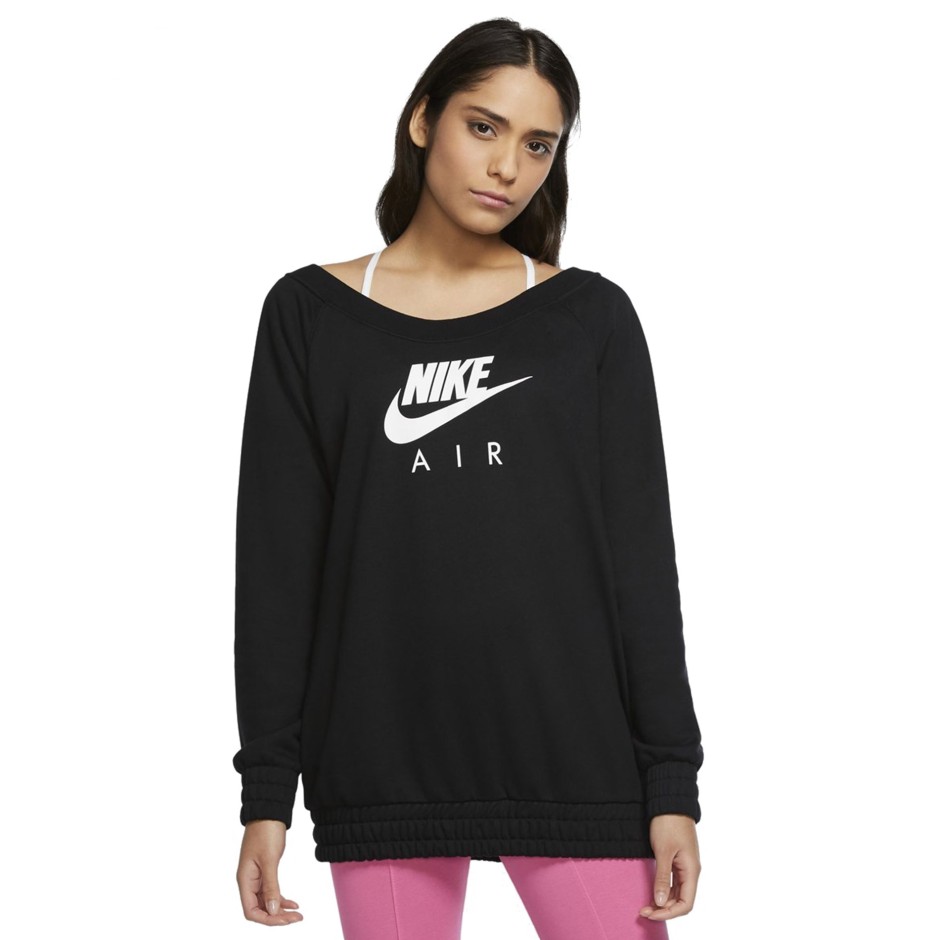 NIKE W NSW AIR CREW OS FLC CU5426-010 Black