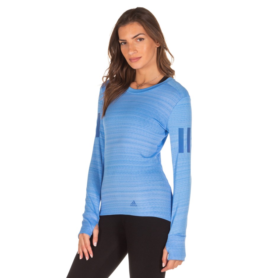 adidas Performance RISE UP N RUN TEE W EI6298 Royal Blue