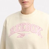 Reebok VARSITY ARCH FLEECE CREWNECK SWEATSHIRT 100241351 Εκρού Εικόνα 0
