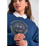 FUNKY BUDDHA FBL012-106-06-NAVY Μπλέ Εικόνα 2