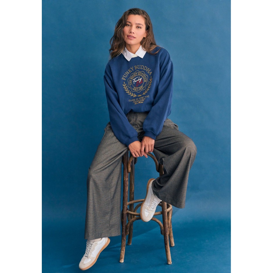 FUNKY BUDDHA FBL012-106-06-NAVY Μπλέ
