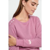 Bodytalk "Lessismore" Ροζ - Γυναικεία Μακρυμάνικη Μπλούζα Με Λαιμόκοψη