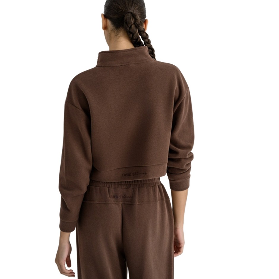 Women's Long-Sleeve Top Brown - Bodytalk 