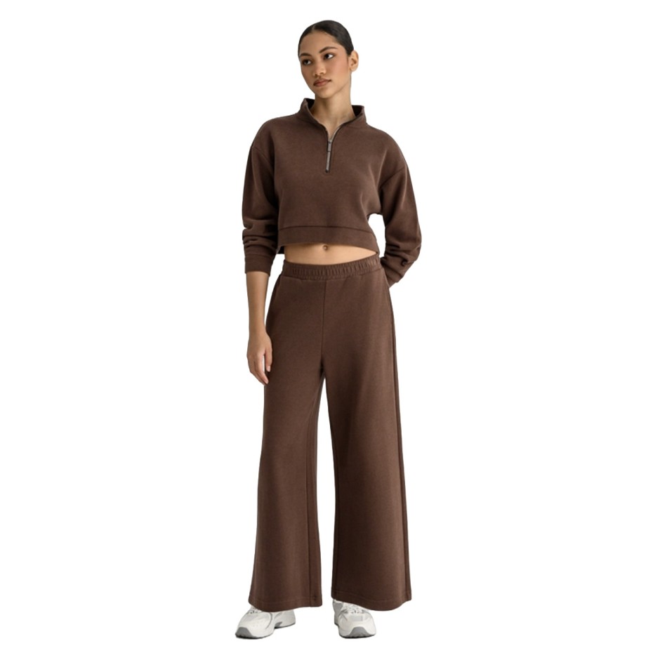 Women's Long-Sleeve Top Brown - Bodytalk 