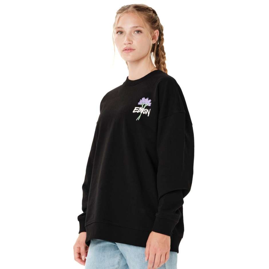EMERSON WOMEN'S CREW NECK 262.EW20.13-BLACK Black