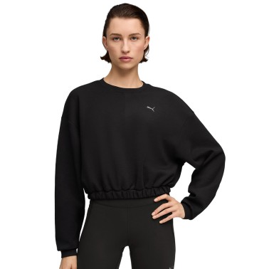PUMA W CLOUDSPUN CREW 527461-01 Black