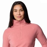 COLUMBIA GLACIAL IV 1/2 ZIP AK1131-629 Pink Image 2