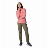 COLUMBIA GLACIAL IV 1/2 ZIP AK1131-629 Pink Image 3