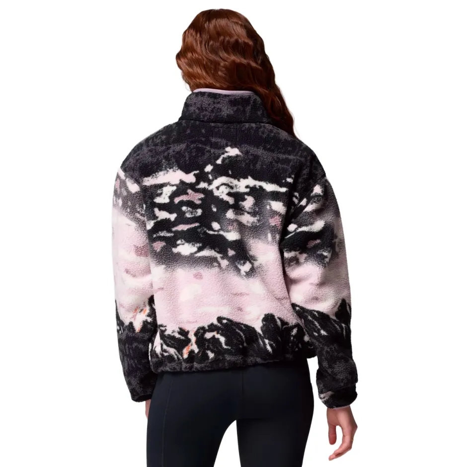 COLUMBIA HELVETIA II PRINTED CROPPED HALF SNAP 2098501-554 Purple