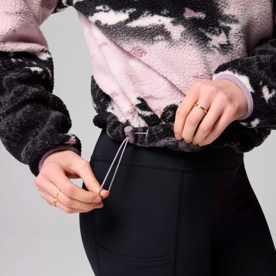 COLUMBIA HELVETIA II PRINTED CROPPED HALF SNAP 2098501-554 Purple