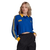 adidas Originals ADICOLOR 70S 3-STRIPES LONG SLEEVE TEE GD2301 Royal Blue Image 