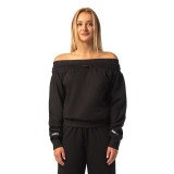BE:NATION OFF-SHOULDER CROPPED 6102203-01 Black Image 