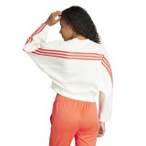 adidas Sportswear Future Icons 3-Stripes Εκρού - Γυναικεία Μακρυμάνικη Μπλούζα Με Λαιμόκοψη Εικόνα 0