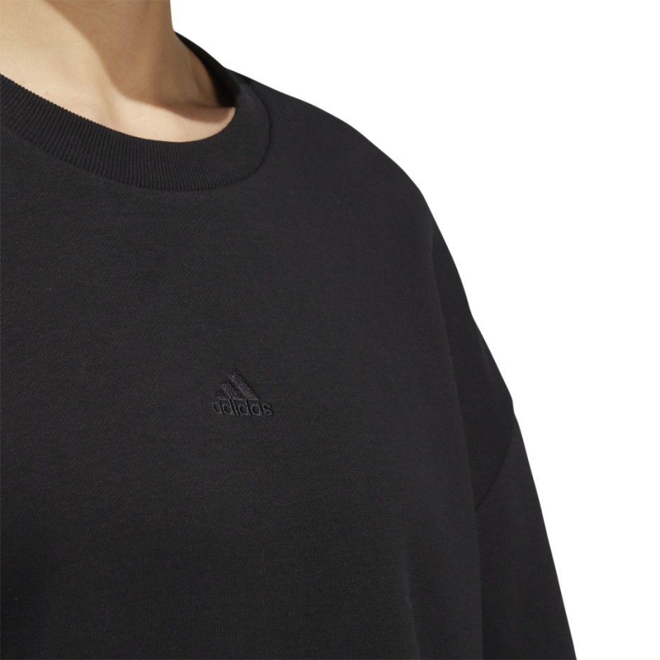 adidas Sportswear ALL SZN Μαύρο - Γυναικεία Μακρυμάνικη Μπλούζα