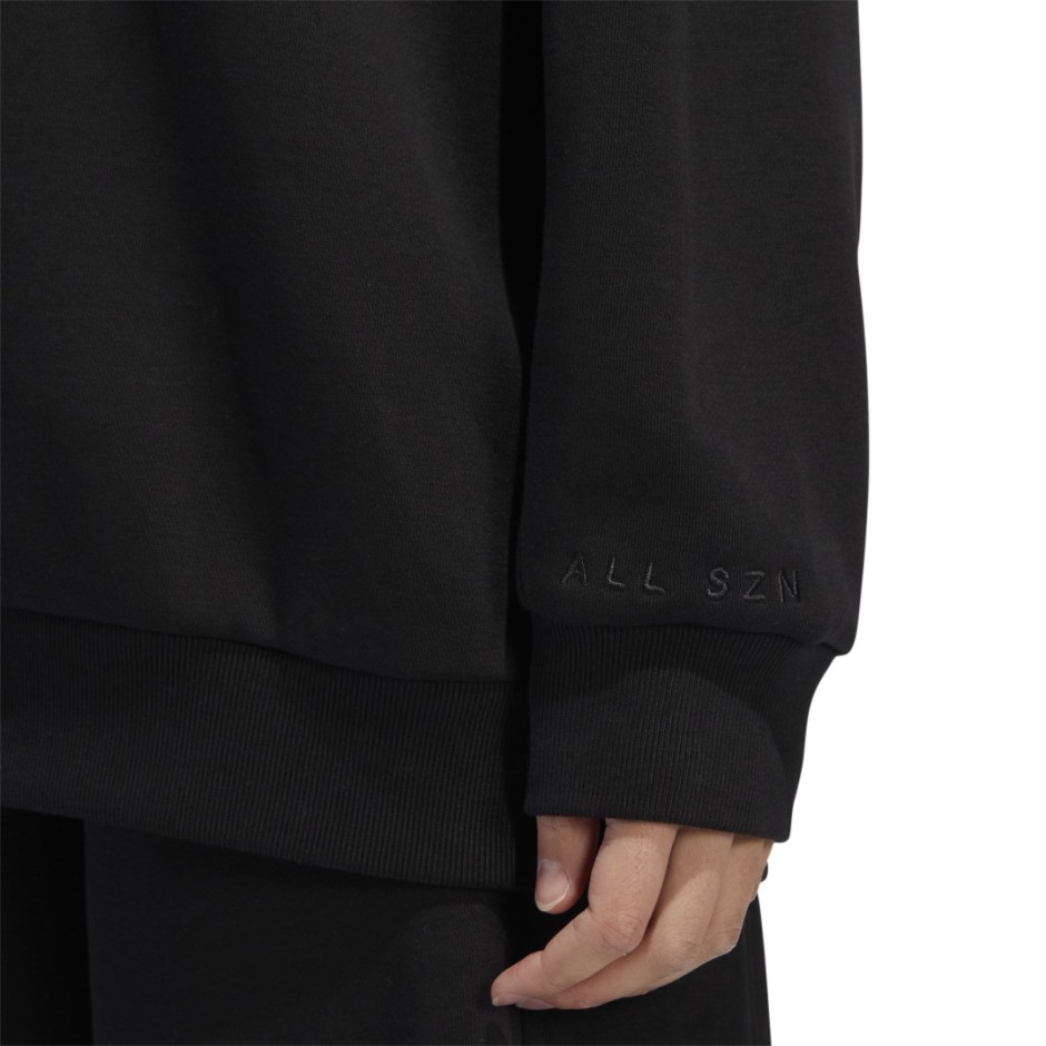 adidas Sportswear ALL SZN Μαύρο - Γυναικεία Μακρυμάνικη Μπλούζα