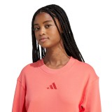 Γυναικεία Μακρυμάνικη Μπλούζα Ροζ - adidas Sportswear ALL SZN French Terry Εικόνα 2