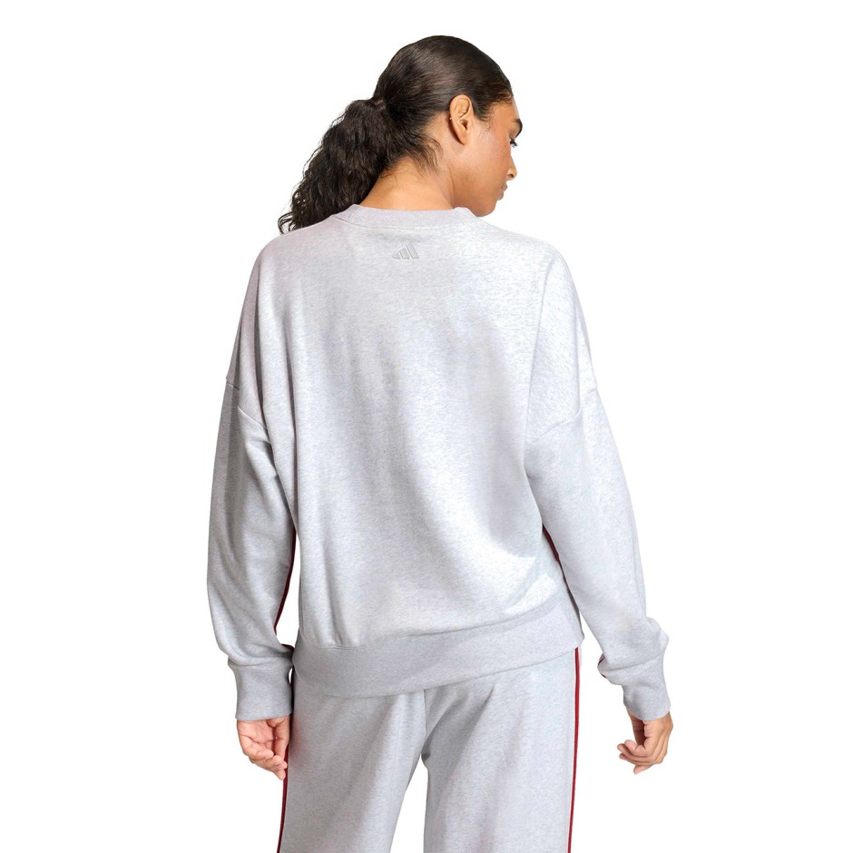 Γυναικεία Μακρυμάνικη Μπλούζα Γκρι - adidas Sportswear Seasonal Essentials Colorpop