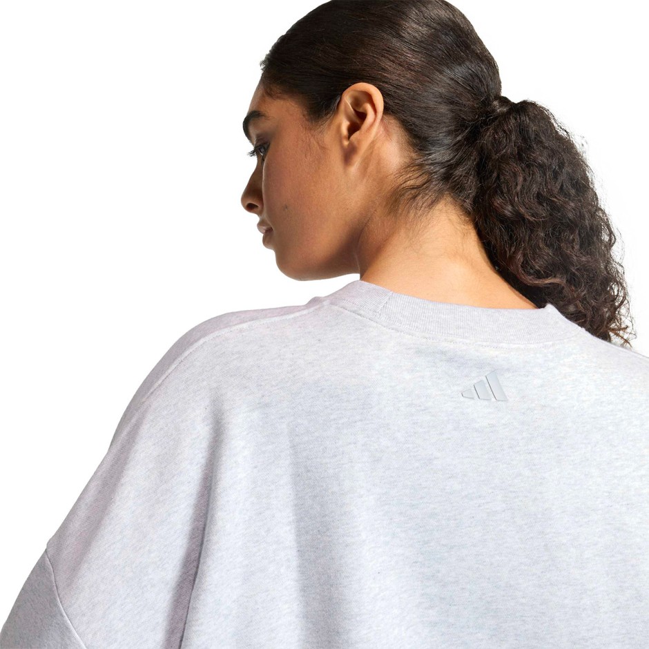 Γυναικεία Μακρυμάνικη Μπλούζα Γκρι - adidas Sportswear Seasonal Essentials Colorpop