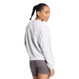 Γυναικεία Μακρυμάνικη Μπλούζα Γκρι - adidas Sportswear Essentials 3-Stripes French Terry Εικόνα 0